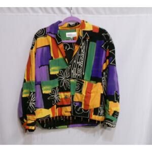 Helene Designer Sportsware Size Small 4 Button Jacket/Coat